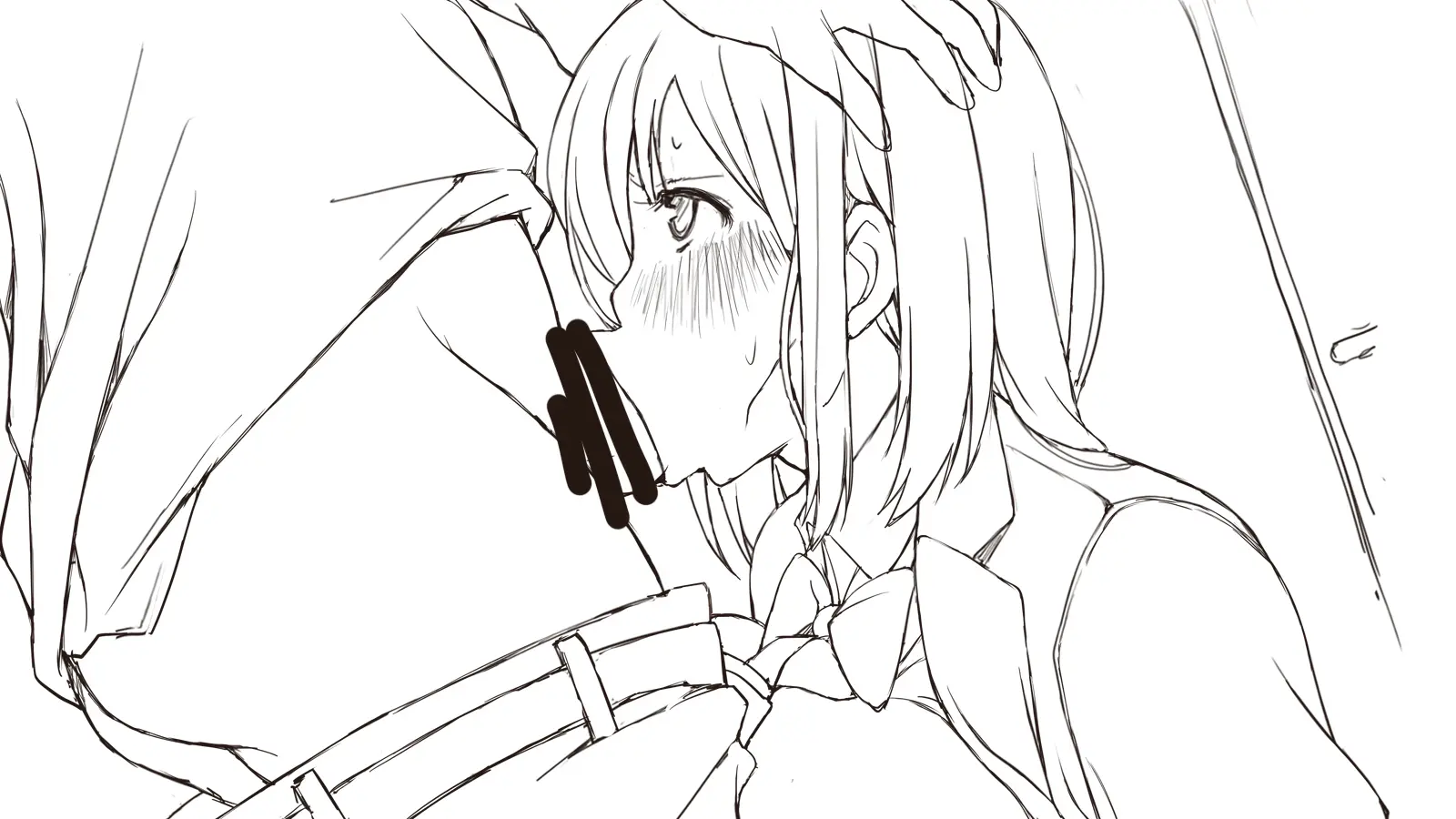 Watashi To Kareshi To Aitsu No Jijou_Rough Sketch